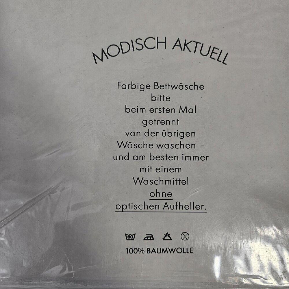 Vintage Karstadt German Bedding Linen Set 1 Duvet Cover + 1 Pillow Case NOS - Picture 5 of 10